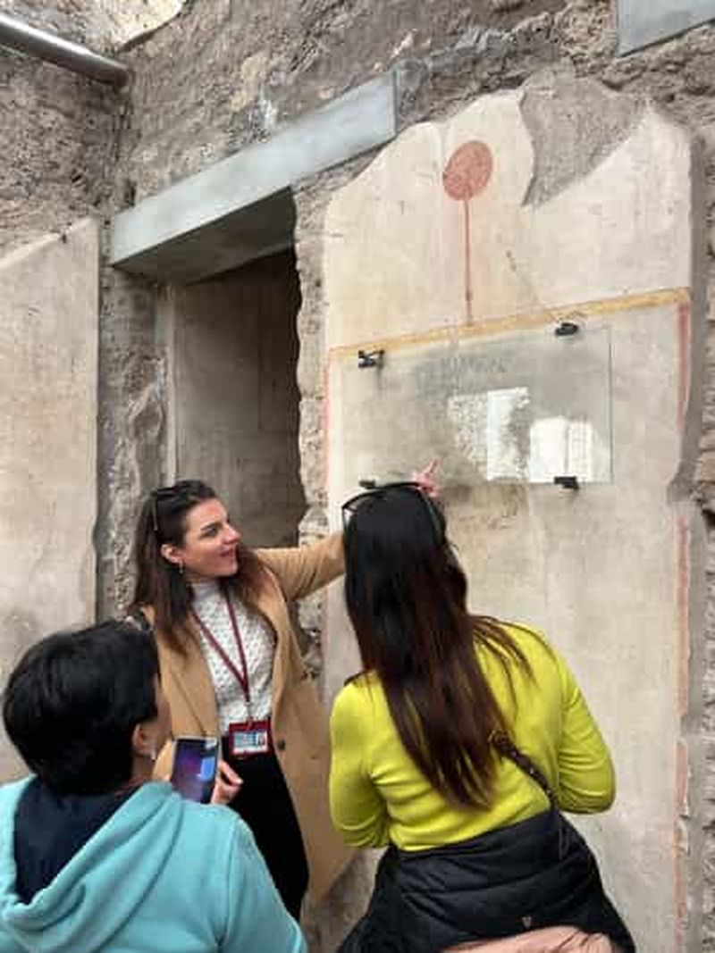 Depuis Naples : Pompéi et Herculanum - Visite en petit groupe