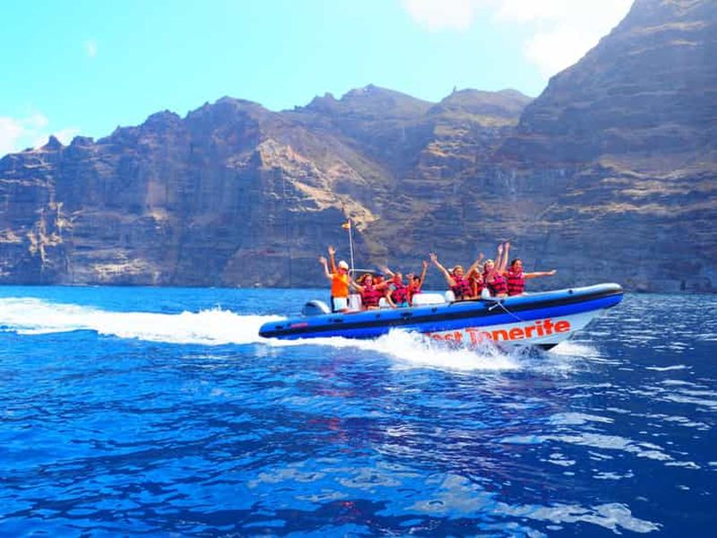 Tenerife : excursion en bateau le long des falaises de Los Gigantes jusqu'à Punta Teno
