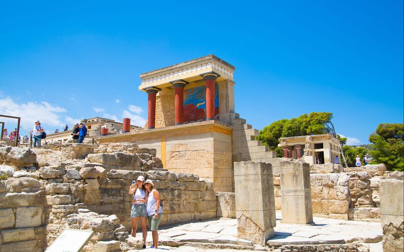 Crète : Billets pour le site archéologique du Palais de Knossos avec audioguide