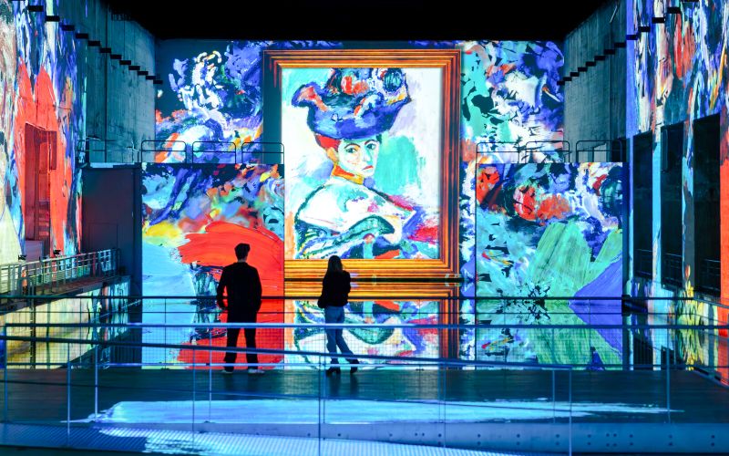 Bassins des lumières : Expérience immersive Matisse et Frida Kahlo