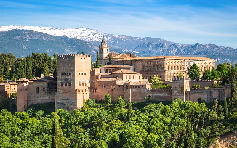 Visite guidée de l'Alhambra en coupe-file avec les palais Nasrides