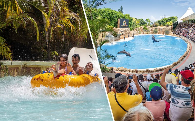 Combo : Billets d'entrée pour Siam Park + Loro Parque