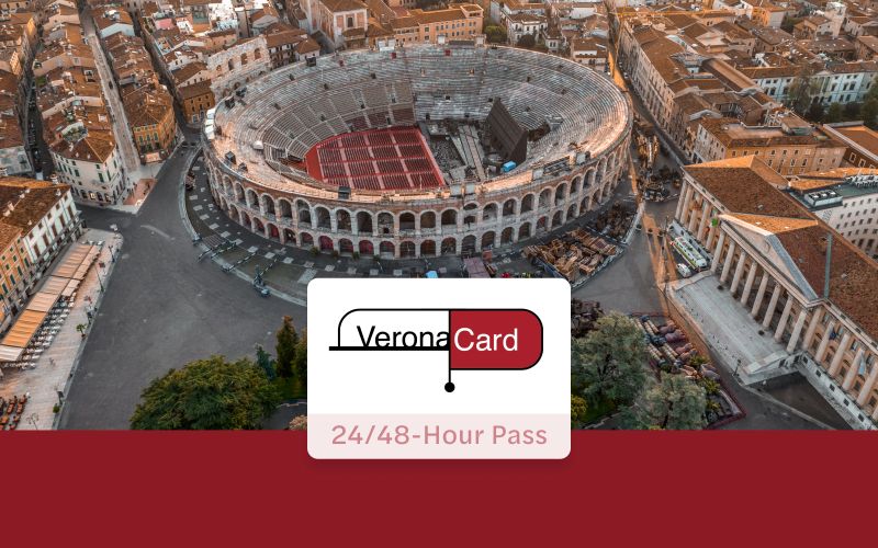 Verona Card avec billets coupe-file pour les arènes de Vérone : Pass 24/48 heures