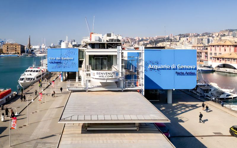 Combo : aquarium de Gênes et maison de Christophe Colomb