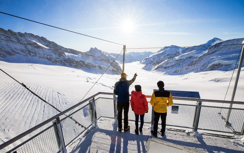 Depuis Lucerne : Visite guidée de la Jungfraujoch