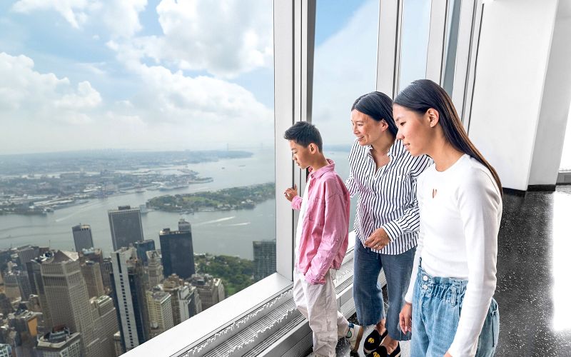Billets de luxe pour le One World Observatory : Passez toutes les files d'attente avec un bon de 5 $