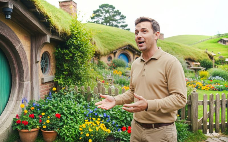 À partir d'Auckland : Visite guidée du plateau de tournage de Hobbiton