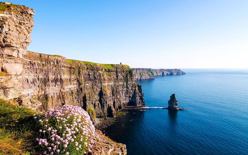 Au départ de Galway : Excursion d'une journée aux falaises de Moher et aux îles d'Aran