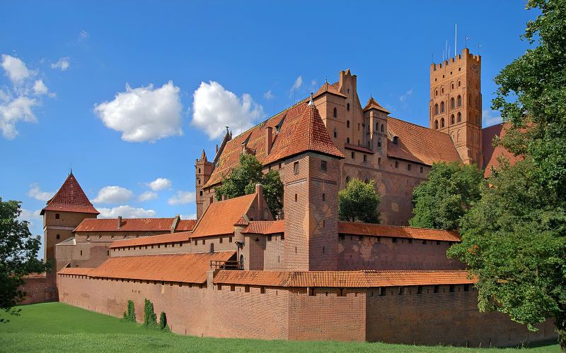 Visite audioguidée du Château de Malbork avec transferts à l'hôtel depuis Gdansk