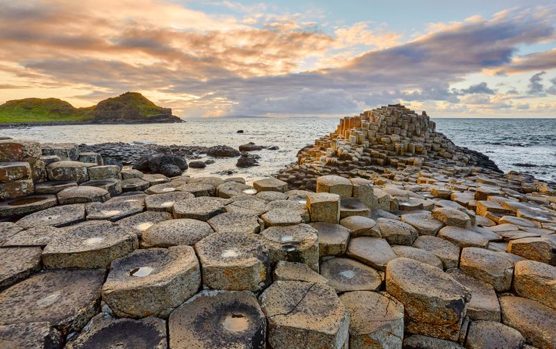 Depuis Belfast : Excursion d'une journée à la Chaussée des Géants, aux Dark Hedges et au château de Dunluce