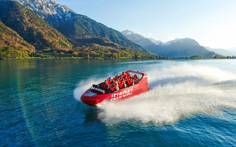 Billets pour le Jetboat du lac de Brienz
