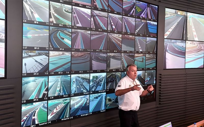 Visite guidée du circuit de Yas Marina