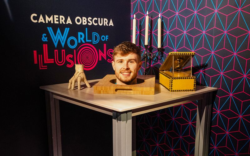 Billets d'admission à Camera Obscura et au Monde des Illusions