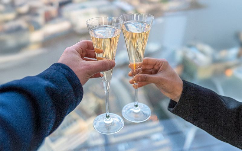 Billets pour The Shard tout compris avec Champagne