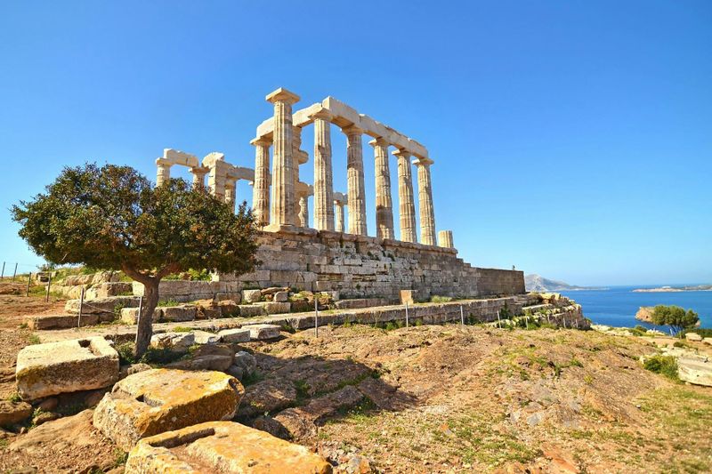 Visite du cap Sounion et du temple de Poséidon à Athènes
