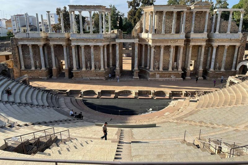 Visite guidée du théâtre et de l'amphithéâtre romains de Mérida