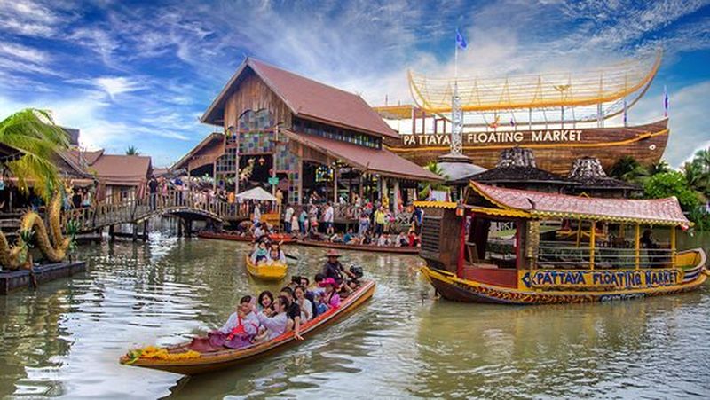Billet pour le Marché flottant de Pattaya