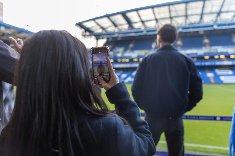 Visite du stade de Chelsea