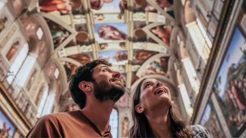 Visite guidée des Musées du Vatican, de la Chapelle Sixtine et de la Basilique Saint-Pierre