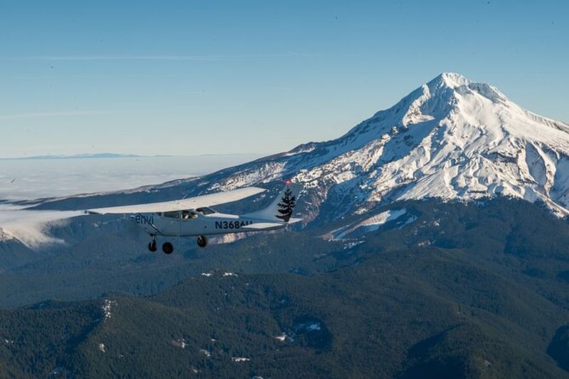 Billet Vol en avionnette au-dessus des chutes du Columbia Gorge et du Mont Hood depuis Portland