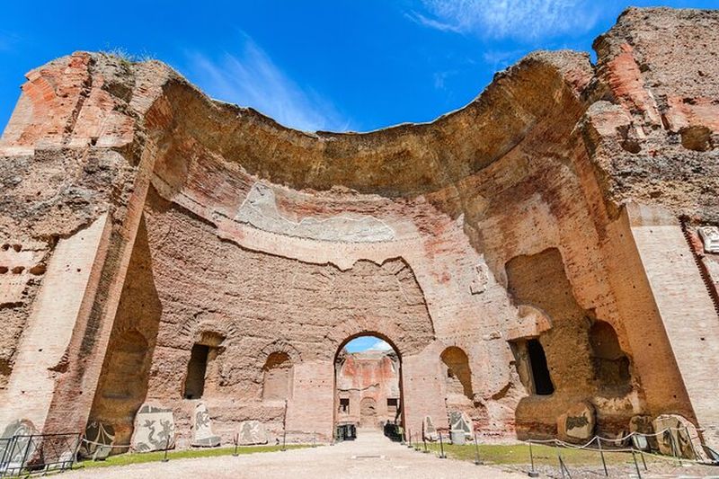 Visite guidée privée des thermes de Caracalla à Rome