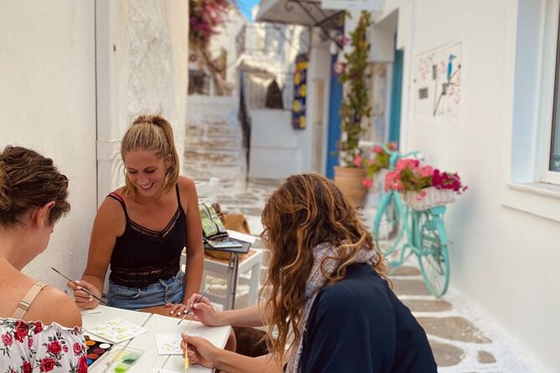 Billet Atelier d'aquarelle à Paros