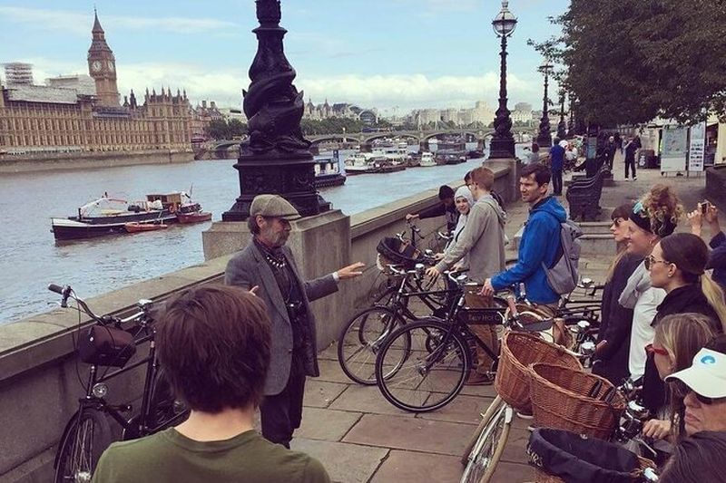 Balade à vélo à Londres avec visite d'un pub historique de bière