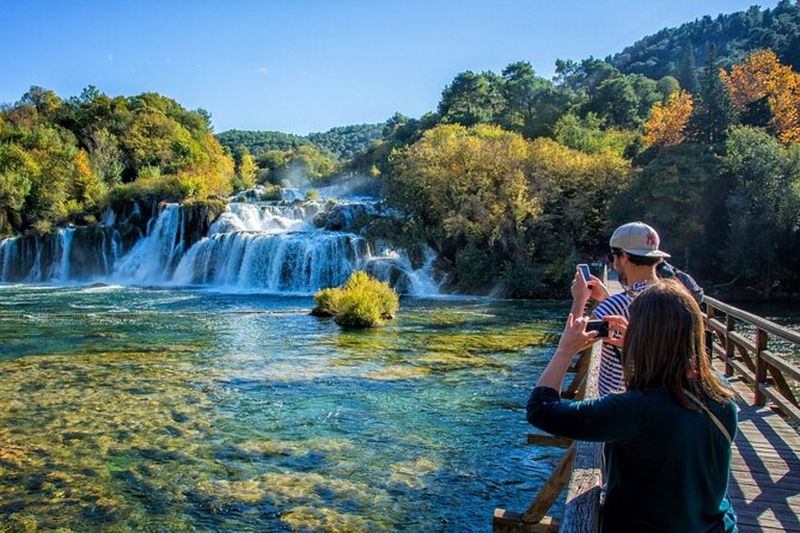 Excursion aux cascades de Krka depuis Zadar
