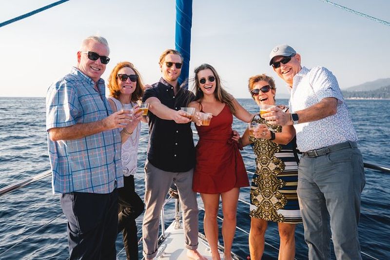 Balade en voilier sur le Lac Tahoe