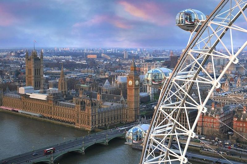 Visite privée de Westminster à Londres et billets pour le London Eye