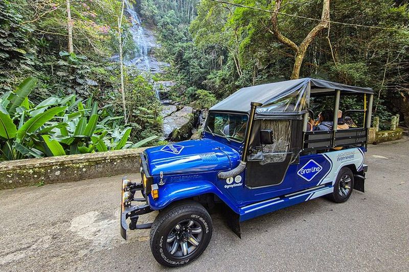 Tour en jeep dans la forêt tropicale de Tijuca à Rio de Janeiro