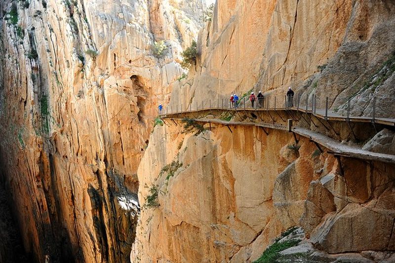 Excursion au Caminito del Rey au départ de Malaga avec pique-nique