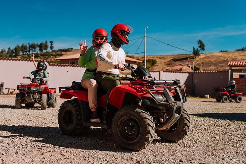 Excursion en quad dans la Vallée Sacrée, Moray et les Salines de Maras depuis Cuzco