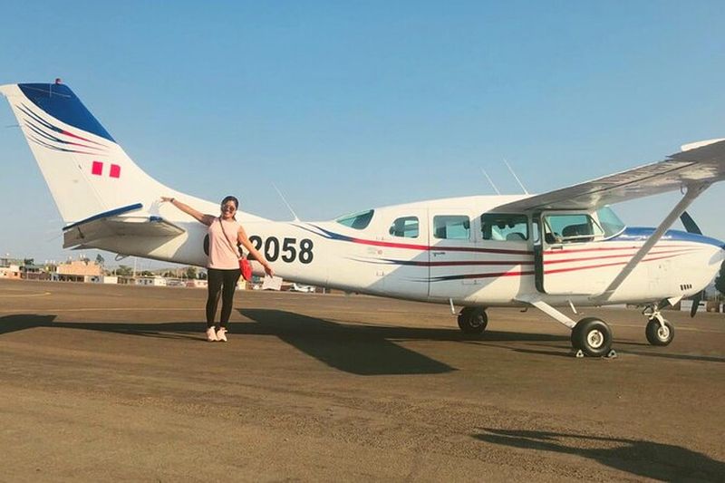 Vol au-dessus des lignes de Nazca et des aqueducs de Cantalloc