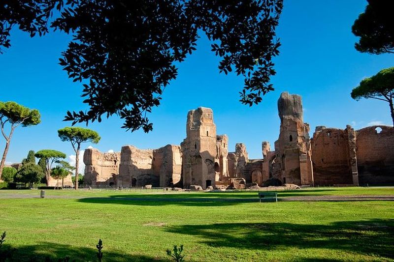 Visite privée des thermes de Caracalla à Rome