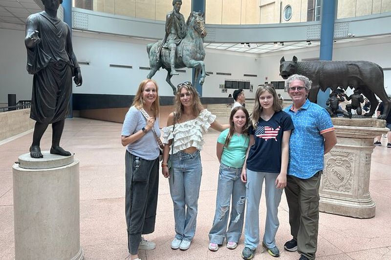 Visite privée sur le thème de Percy Jackson aux Musées du Capitole à Rome