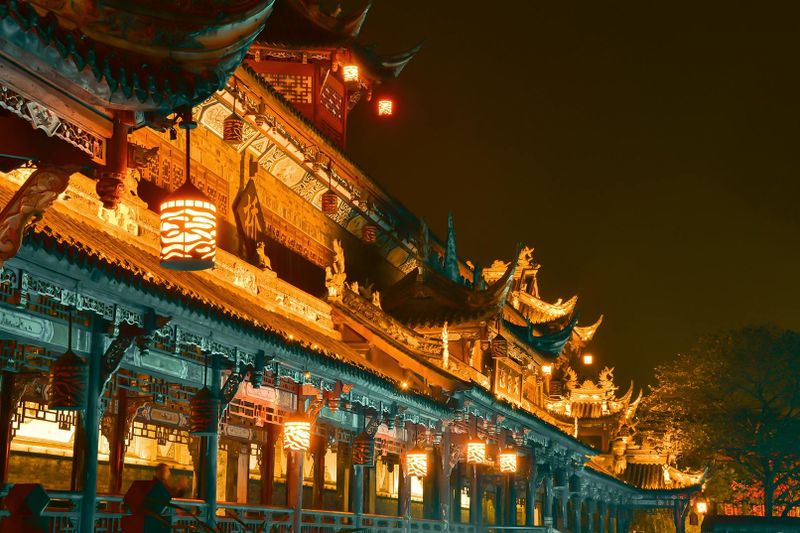 Billet Excursion d'une demi-journée à Dujiangyan et vue nocturne sur les larmes bleues