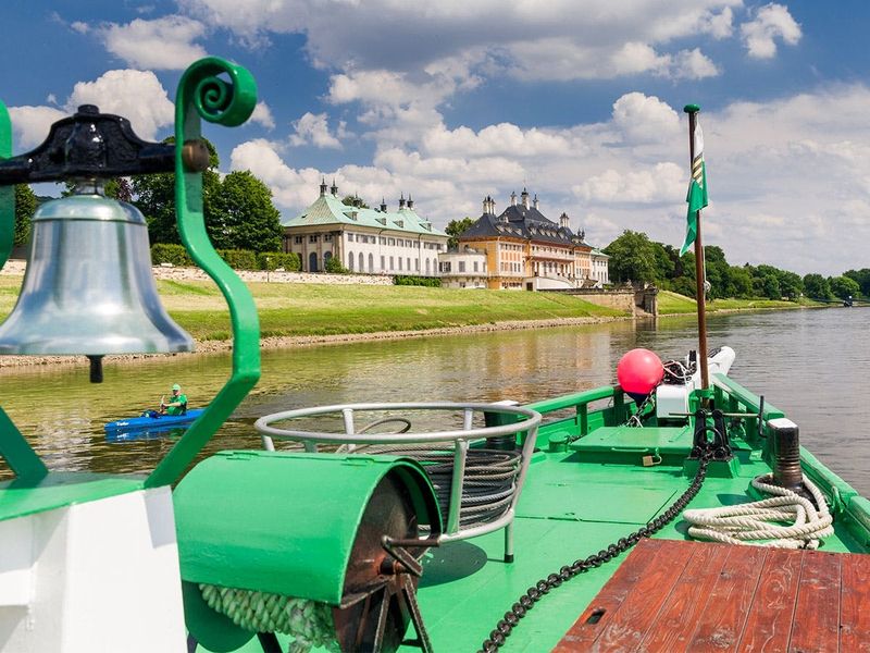 Croisière sur l'Elbe jusqu'au château de Pillnitz