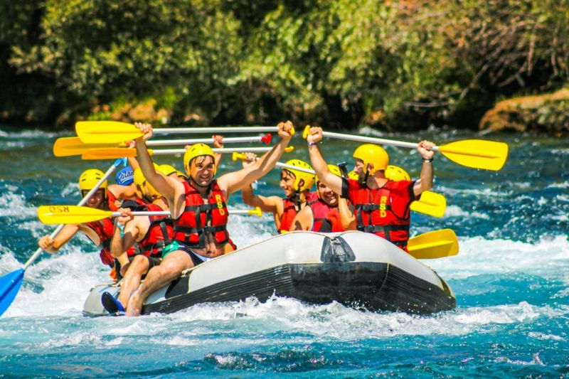 Expérience de rafting sur la rivière Cetina depuis Split