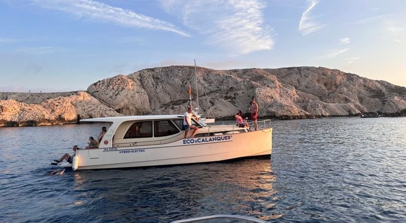 Croisière au coucher du soleil du Vieux Port Mairie aux îles du Frioul