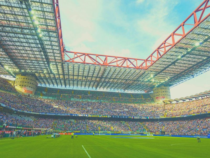 Billet pour un match de football de l'Inter Milan au stade San Siro