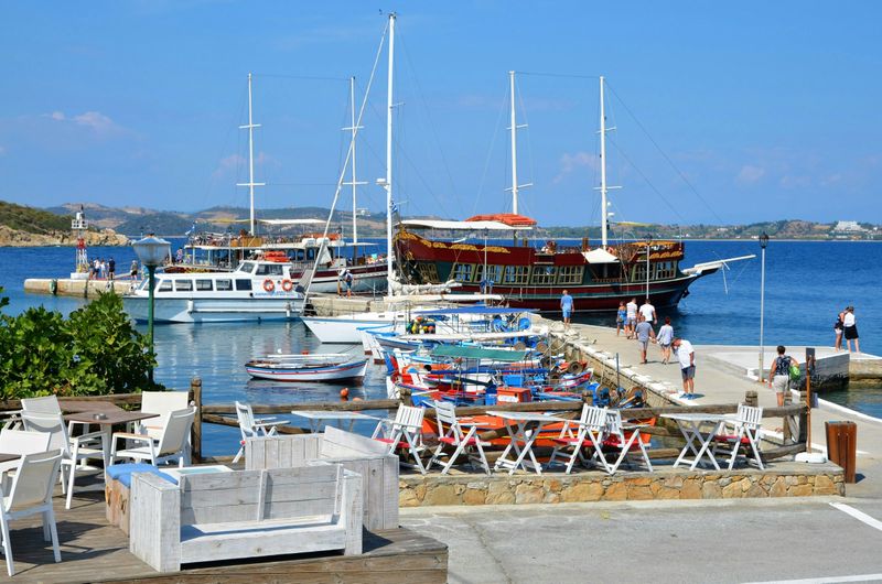 Croisière sur l'île d'Ammouliani avec visite de la plage de Banana et transfert