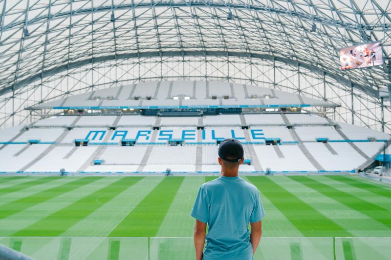 Visite du stade Orange Vélodrome