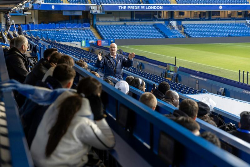 Visite du stade et du musée du Chelsea FC