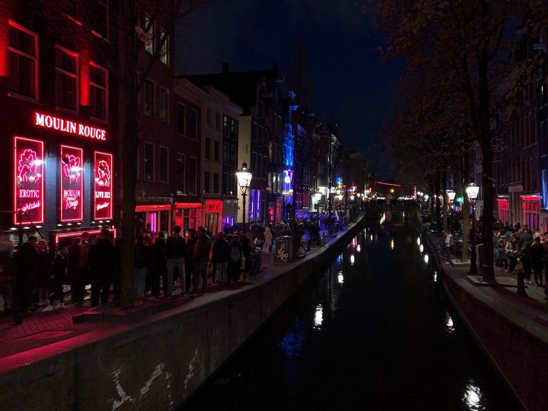 Visite en petit groupe du quartier rouge d'Amsterdam
