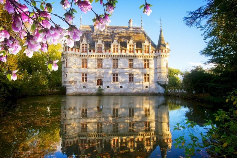Visite guidée d'une demi-journée du château d'Azay-le-Rideau au départ de Tours