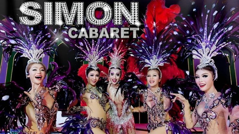Billets d'entrée au spectacle glamour ladyboy du Phuket Simon Cabaret
