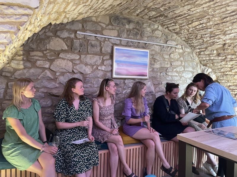 Excursion d'une demi-journée en minibus au Pic Saint Loup avec dégustation de vins