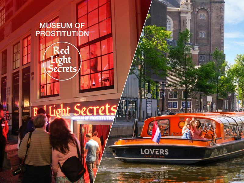 Musée Red Light Secrets d'Amsterdam et croisière d'une heure sur les canaux