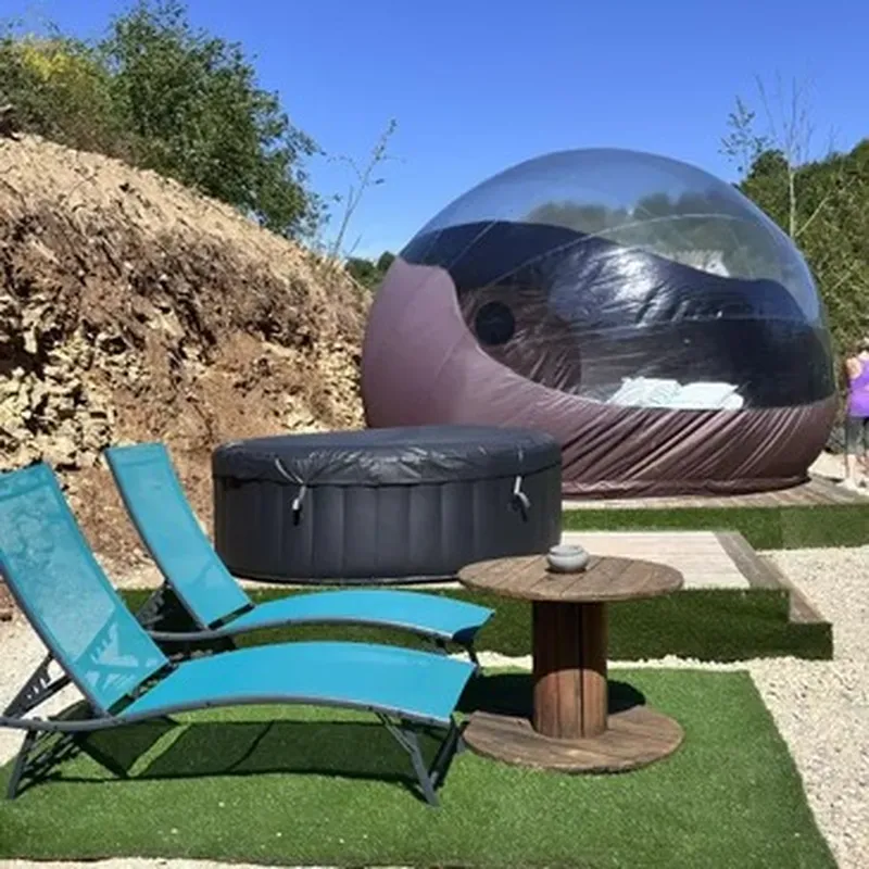 Billet Nuit en Bulle avec Spa Privatif près de Rodez